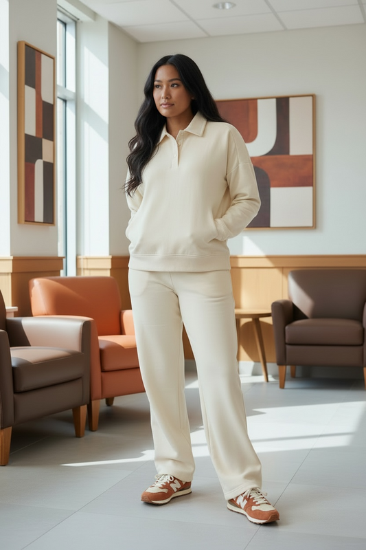 UNWIND WOMEN’S LOUNGE HOODIE & POLO (Available Preorder)