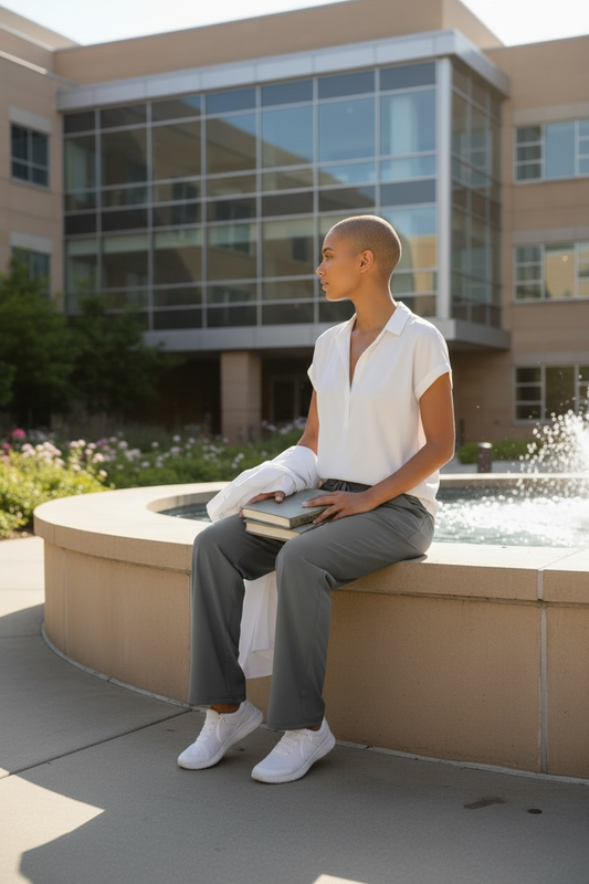 RENEW KNIT WOMEN’S WIDE LEG SCRUB PANT