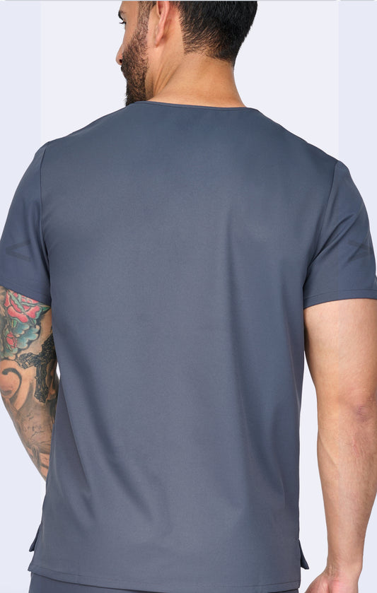 ZAVATE’ MEN’S POWER 3-POCKET SCRUB TOP