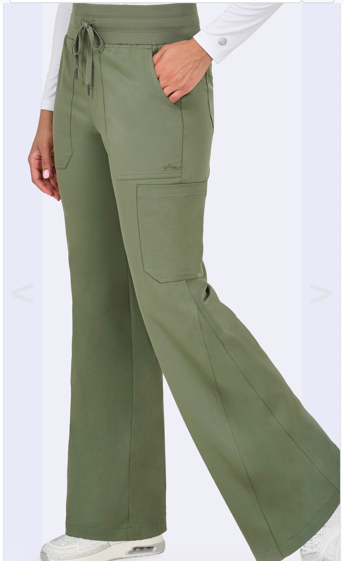 AVERY WIDE LEG SCRUB PANT