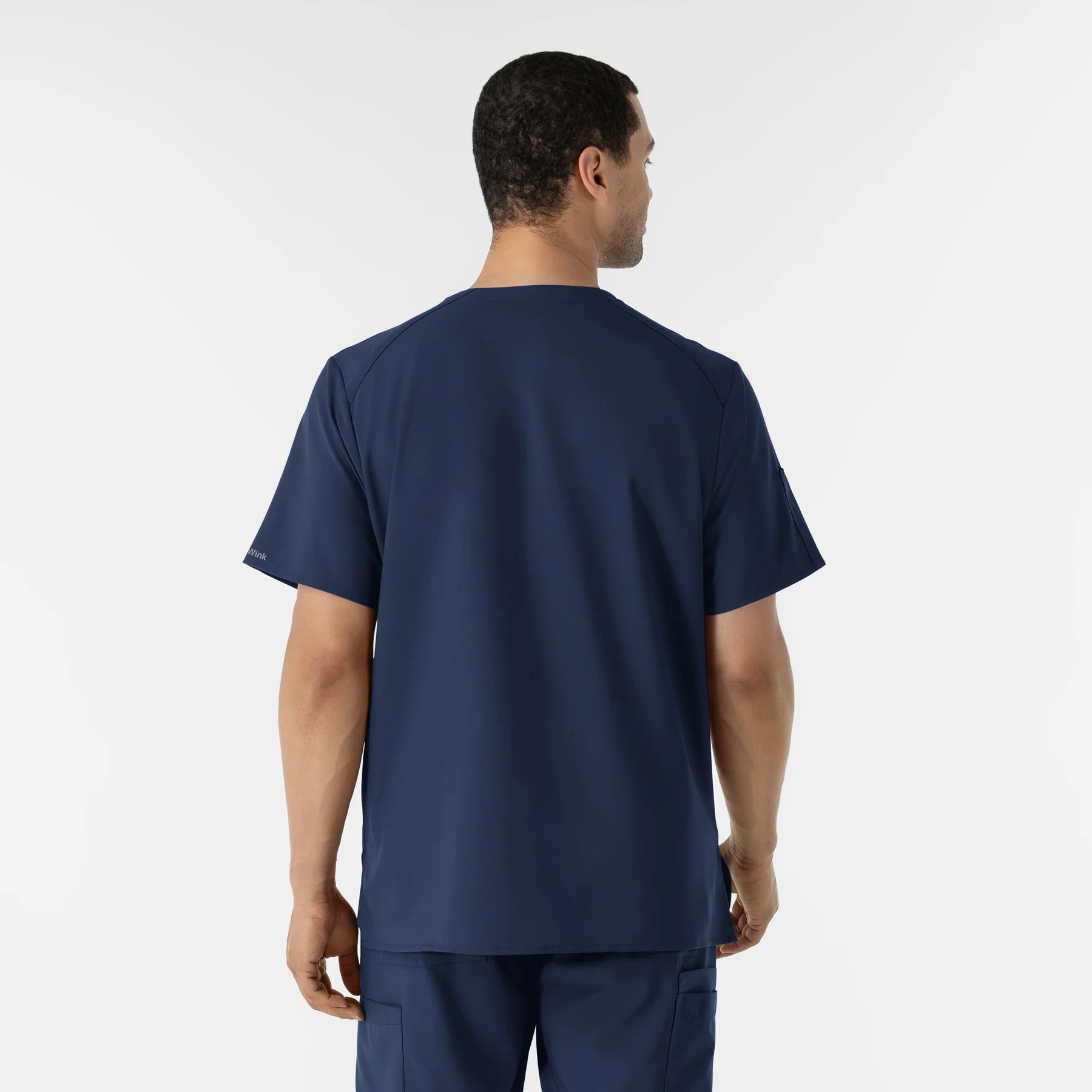 WINK W123 MEN'S V-NECK SCRUB TOP