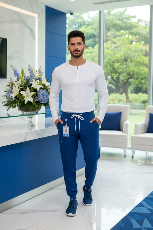 ZAVATE’ FREE FLEX MEN’S JOGGER SCRUB PANT