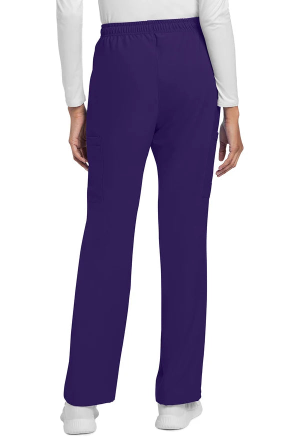 Cherokee WW Originals Ultra Women's CK272A Mid Rise Drawstring Trouser Cargo Pant