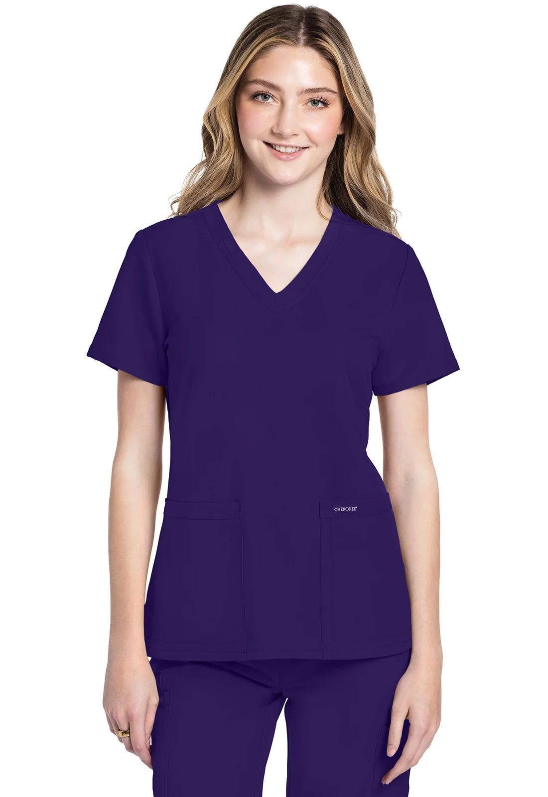 Cherokee WW Originals Ultra Women's CK953A V-Neck Top