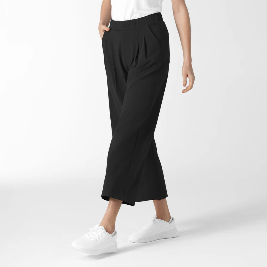 RENEW WOMEN’S CROPPED WIDE LEG NURSING SCRUB TROUSER