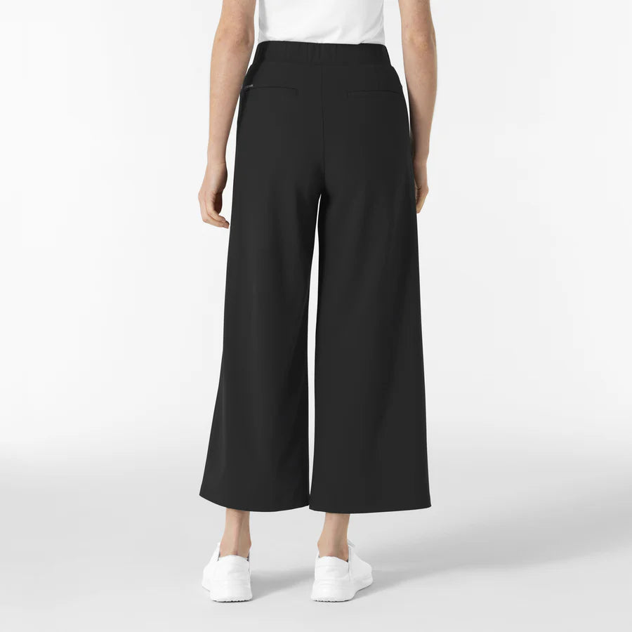 RENEW WOMEN’S CROPPED WIDE LEG SCRUB TROUSER