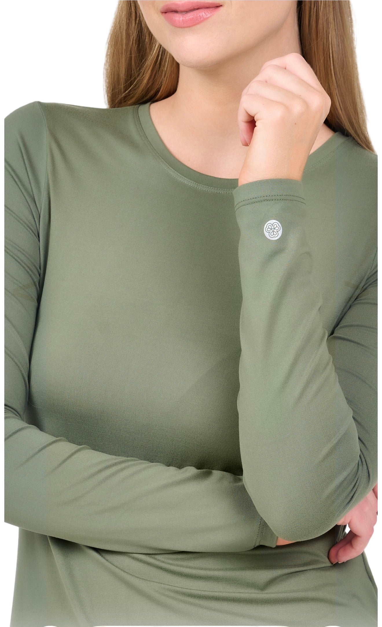 TIFFANY KNIT SCRUB TEE