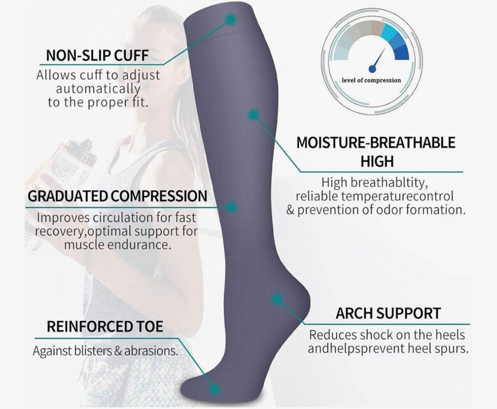 MEN/WOMEN COMPRESSION SOCKS