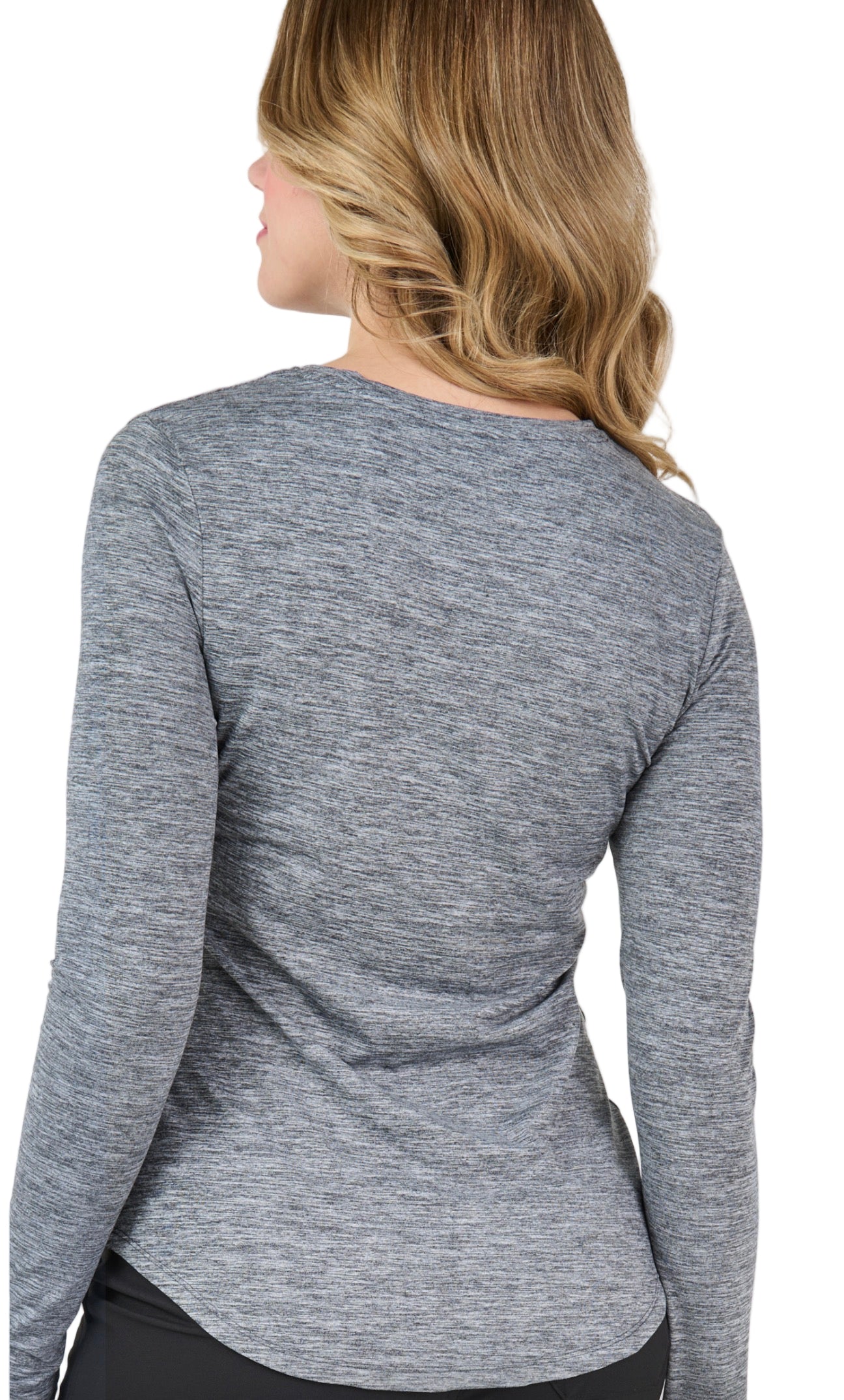 TIFFANY KNIT SCRUB TEE