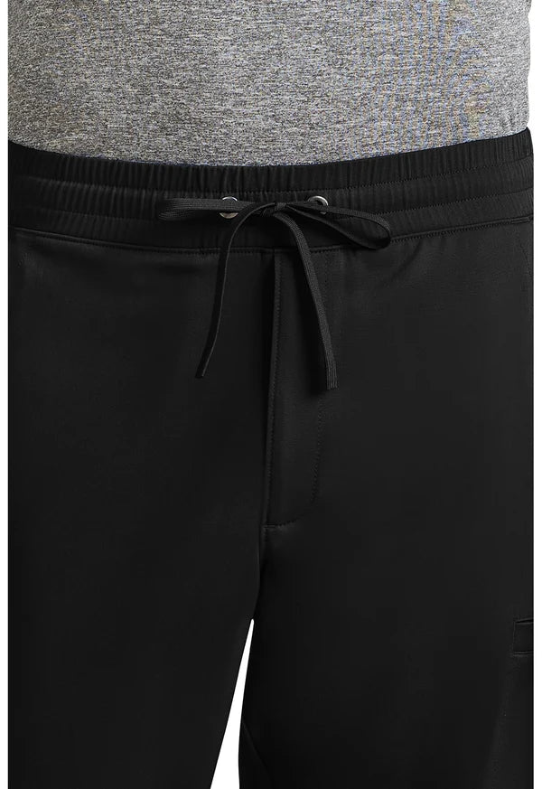 HEALING HANDS WORKS RAFAEL MEN'S MID RISE ZIP FLY JOGGER