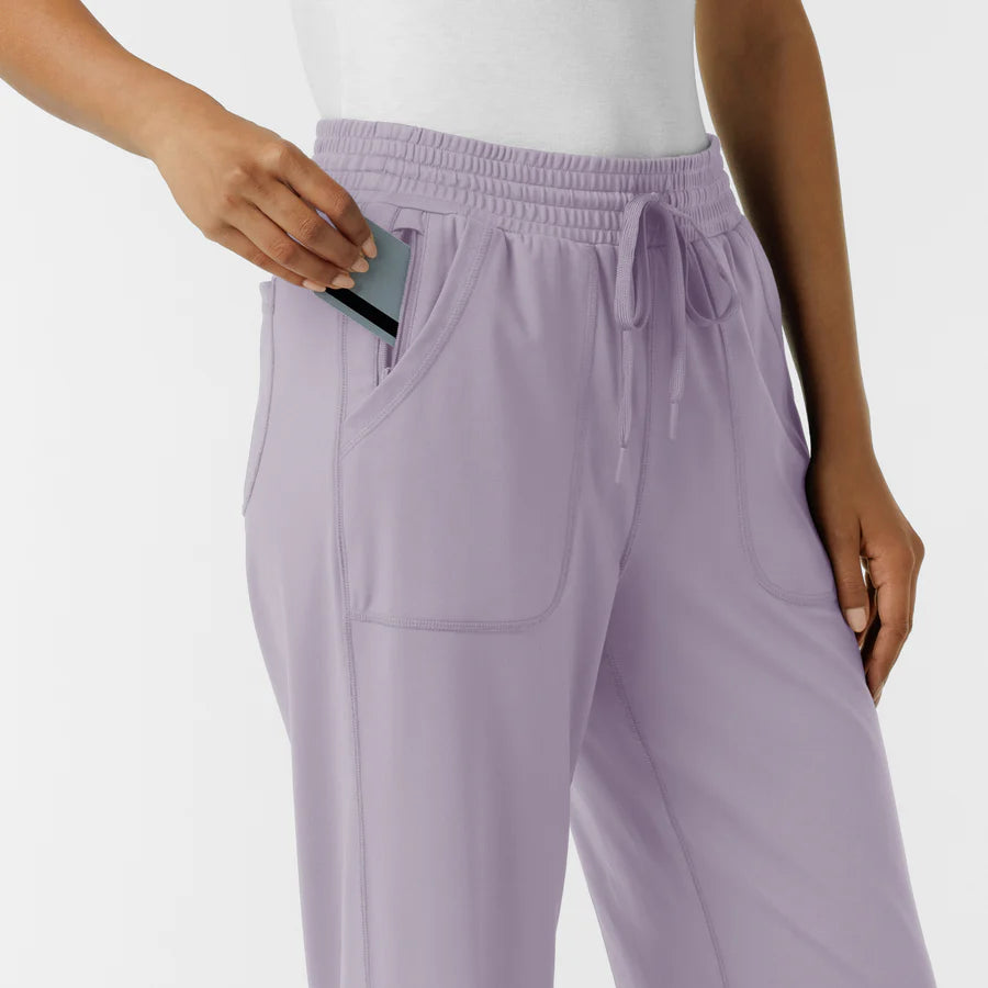 RENEW KNIT WOMEN’S WIDE LEG SCRUB PANT