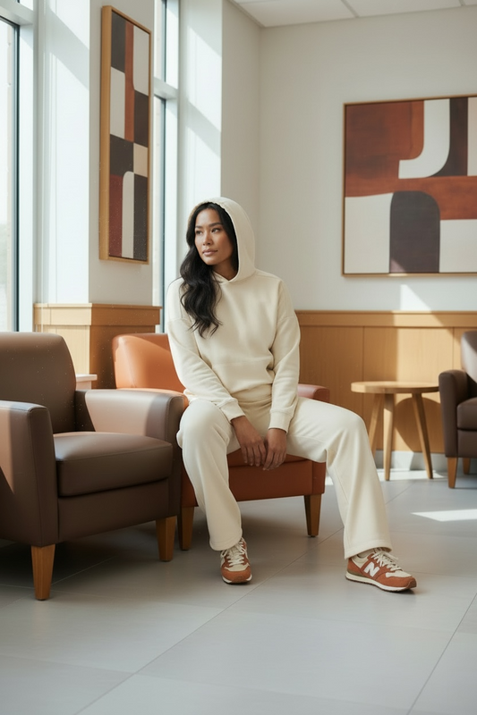 UNWIND WOMEN’S LOUNGE HOODIE & POLO (Available Preorder)