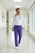 BOUNDLESS MEN’S STRAIGHT LEG NURSING SCRUB PANTS