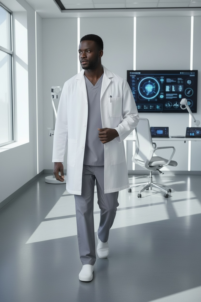 MEN’S CONSULTATION NURSING LAB COAT