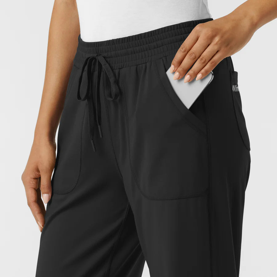RENEW KNIT WOMEN’S WIDE LEG NURSING SCRUB PANT
