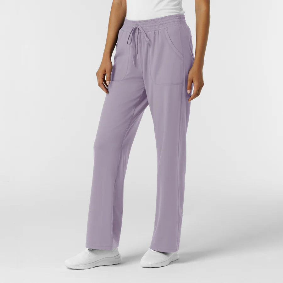 RENEW KNIT WOMEN’S WIDE LEG NURSING SCRUB PANT