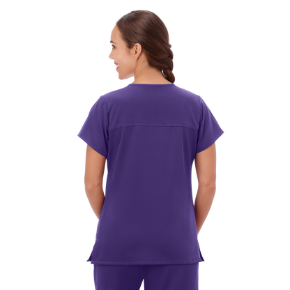 JOCKEY WOMEN'S TRUE FIT CROSSOVER V-NECK TOP