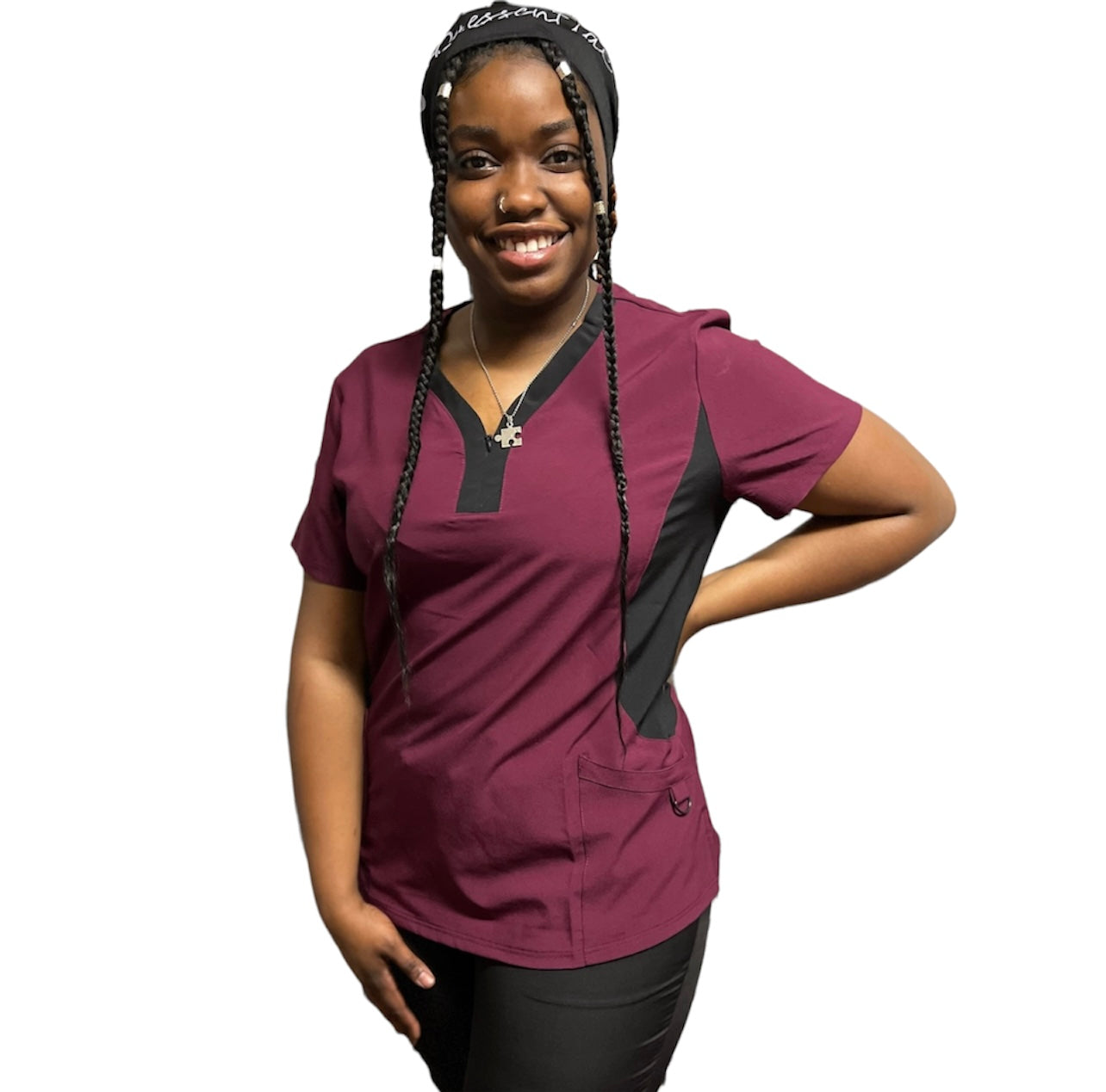 CLEARANCE EMMA SCRUB TOP